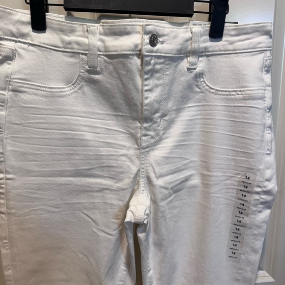 American Eagle High Rise Women's White Jeggings - Picture 2 of 6